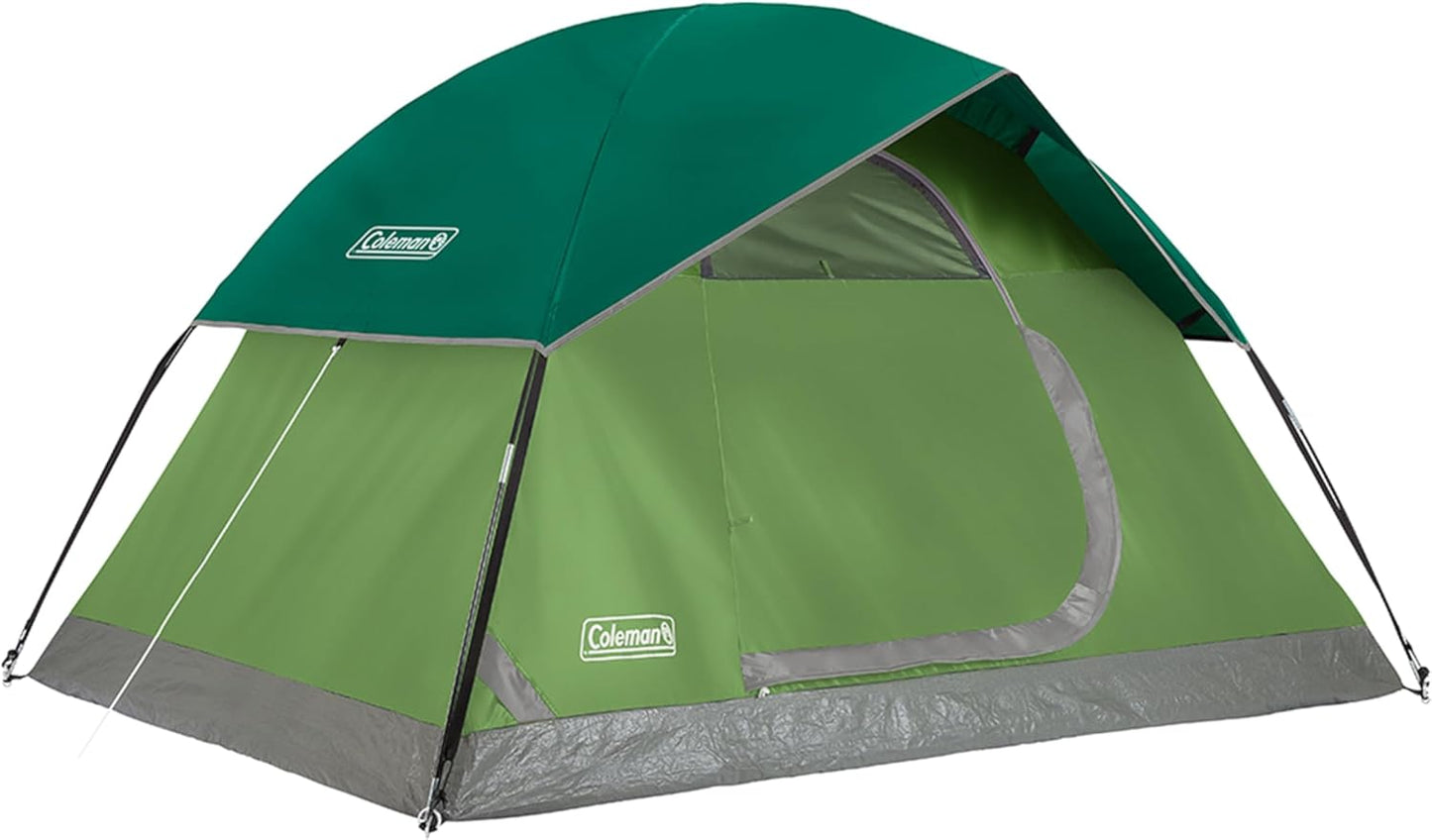 Sundome 2-Person Tent with Rainfly, Weatherproof Tent Sets Up in 10 Mins
